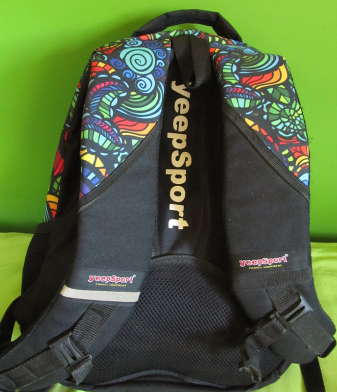 polski plecak do szkoły - plecak szkolny yeepSport S114dx kolorowe muszelki